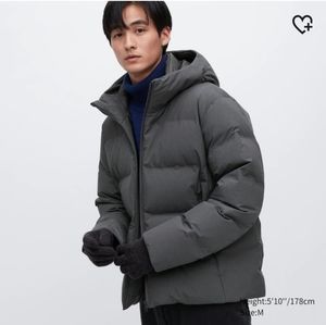 Uniqlo Men's Gray Puffer Jacket